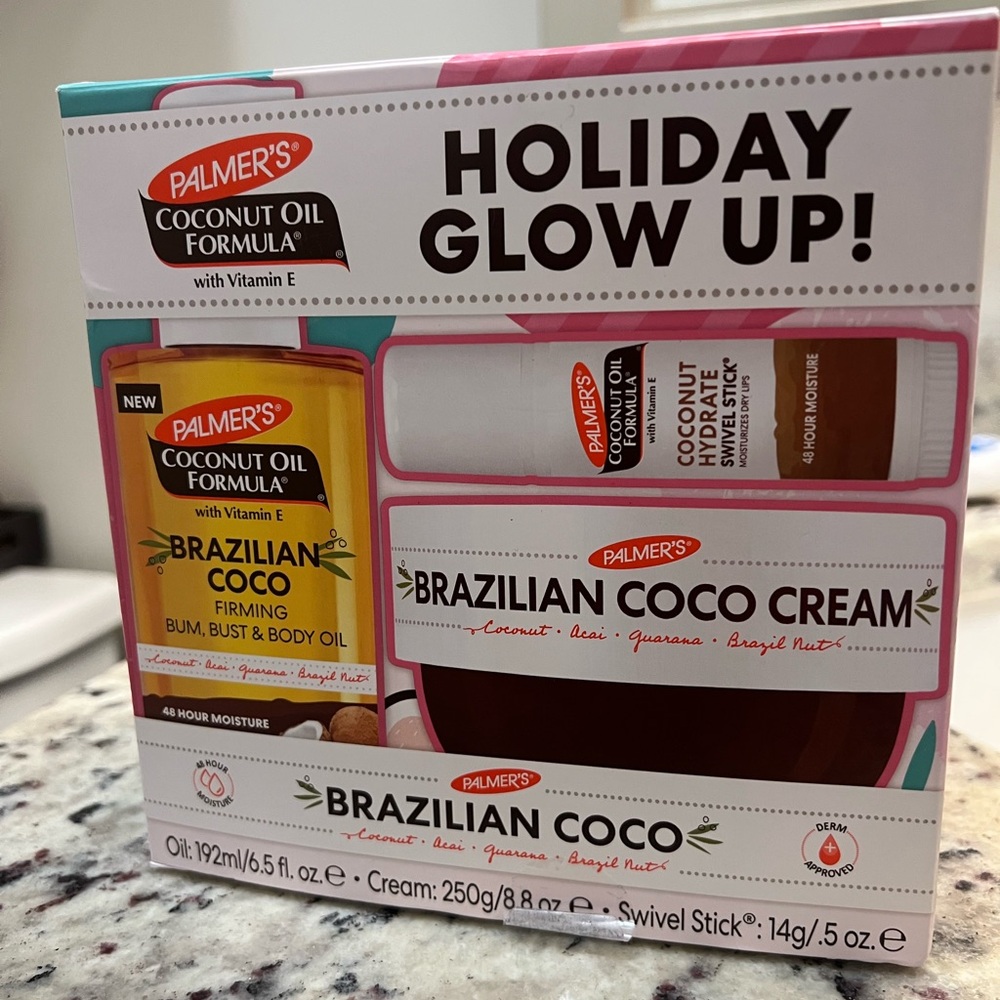 Palmer's Brazilian Coco Holiday Glow Set